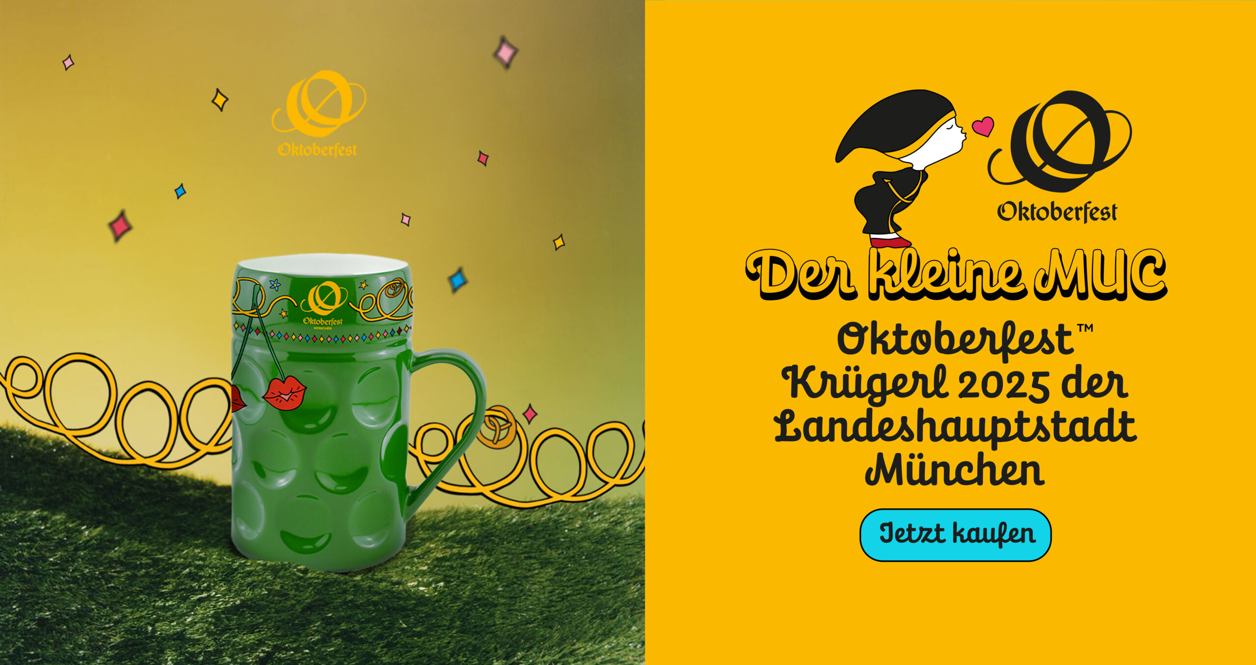 Oktoberfest-Krügerl 2025 der Landeshauptstadt München