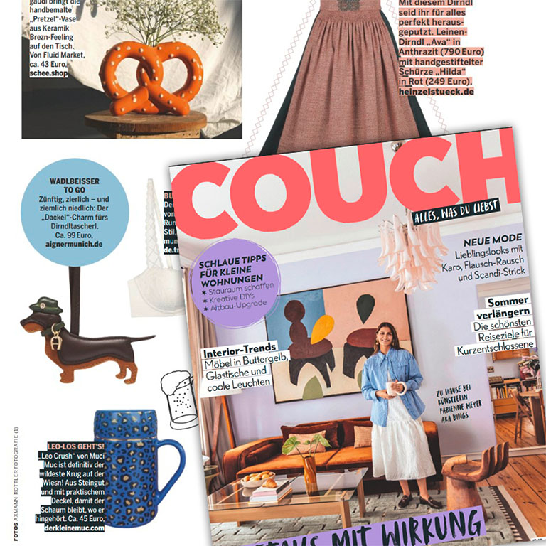 Der Muci MUC Leo Crush im Magazin COUCH