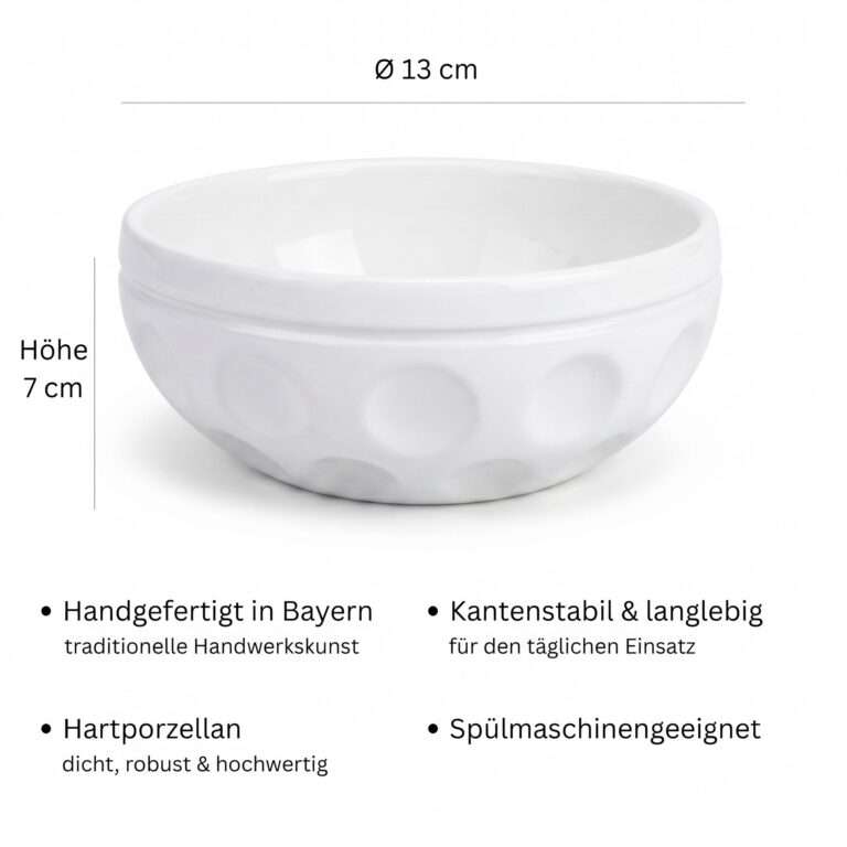 Glossy Edelweiss Bowl